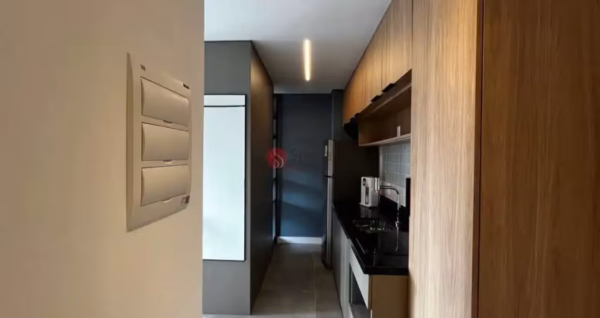 Apartamento mobiliado para locação no tatuapé com 26m²