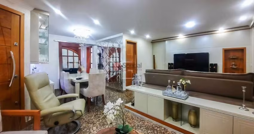 Apartamento na  Mooca com terraço gourmet, decorado!