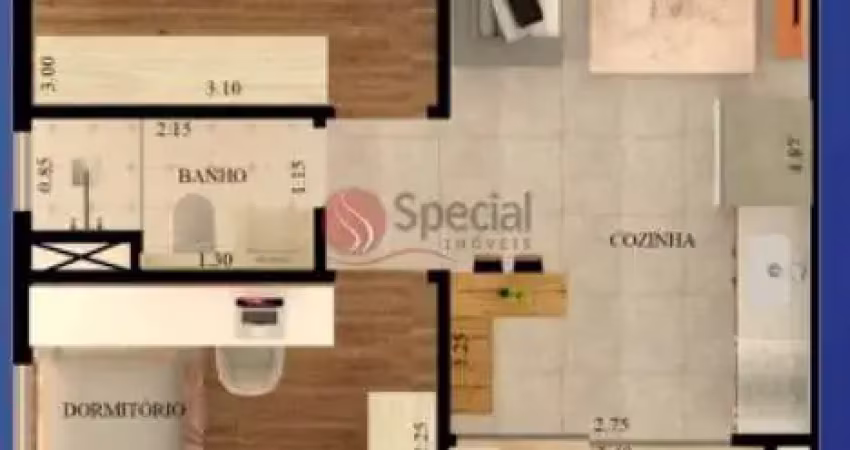 Apartamento de 53 metros na Vila Matilde, duplex.