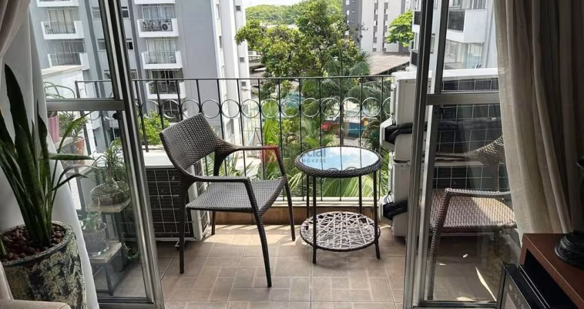 Apartamento no Tatuapé decorado.