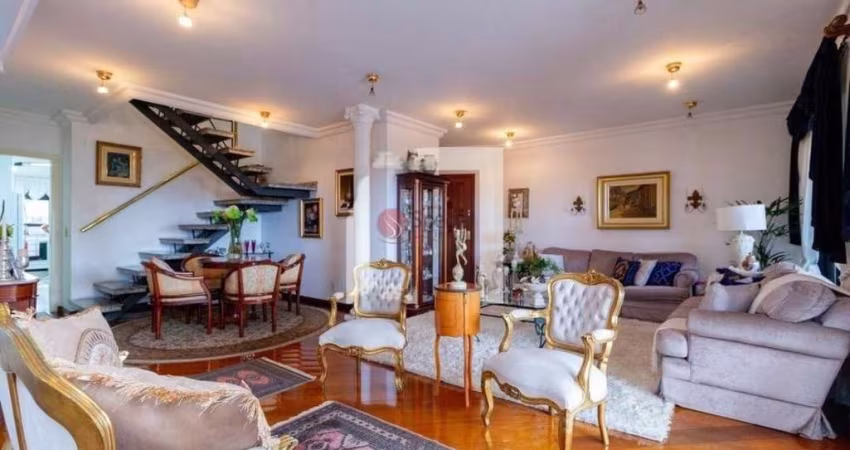 Cobertura duplex à venda, Jardim Anália Franco, alto padrão, 3 suites, 4 vagas, piscina privativa