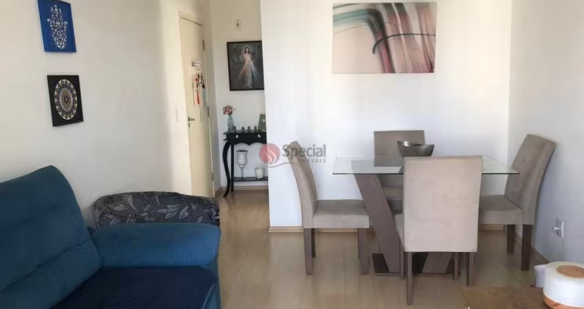 Apartamento para compra com 63 metros, 3 dormitórios, 1 suíte e 1 vaga no Tatuapé.