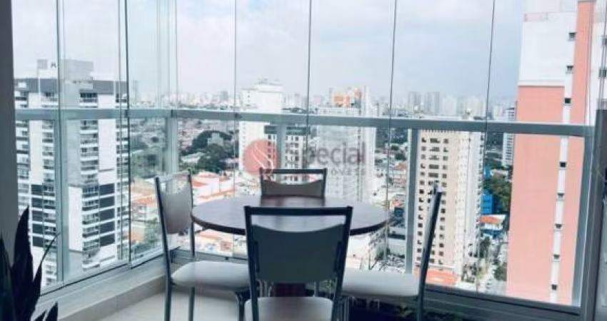 Apartamento para compra no Tatuapé com varanda gourmet, 1 suite, 1 vaga de garagem.