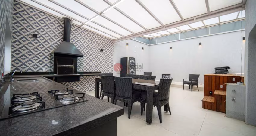 Cobertura a venda no Anália Franco, 234 m², 3 suítes, espaço gourmet, 3 vagas .