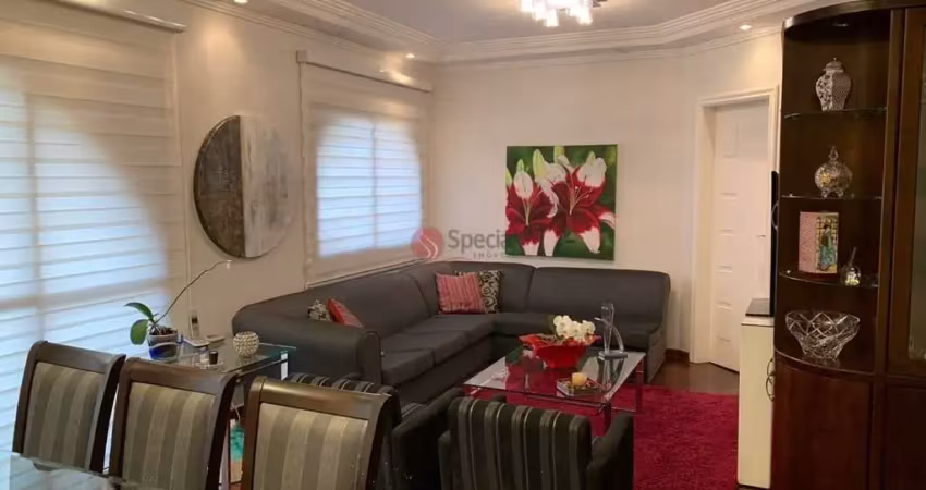 Apartamento de 126 m², de 3 dormitórios no jardim anália franco.