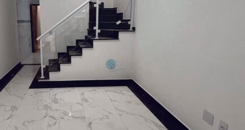 Sobrado novo an Penha com 105 m²  3 dormitórios, 1 suíte, 2 vagas, espaço gourmet