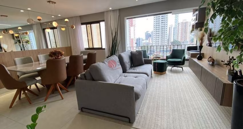 Apartamento no Tatuapé mobiliado com 98 metros.