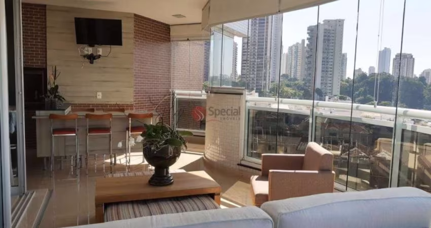 Apartamento com 3 dormitórios de 200 m² no Jardim Anália Franco.