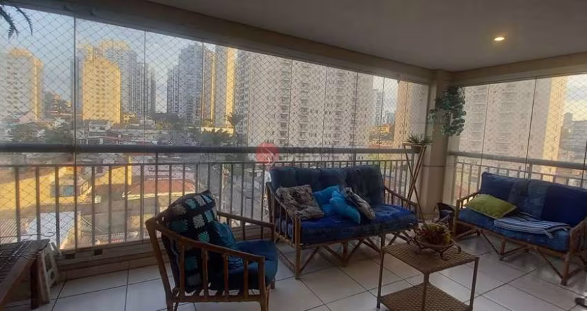Apartamento no Tatuapé a venda 3 dormitórios, 1 suíte , varanga gourmet  e 2 vagas