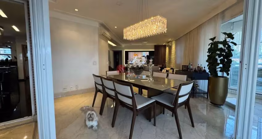 Apartamento com 202m² no anália franco com 3 suítes,  4 vagas.
