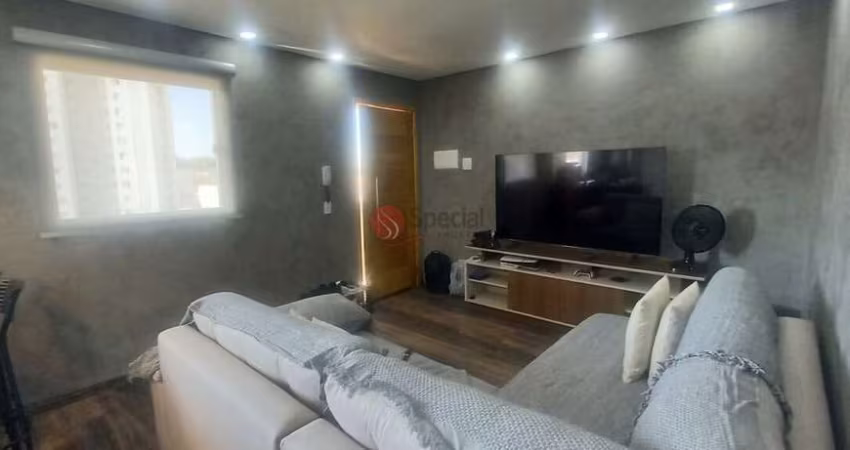 Apartamento de 63 metros  com 2 quartos, sacada  e 1 vaga de garagem.