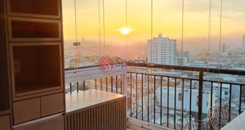 Apartamento mobiliado, sacada gourmet com 2 quartos, 1 suíte e 2 vagas Vila Formosa