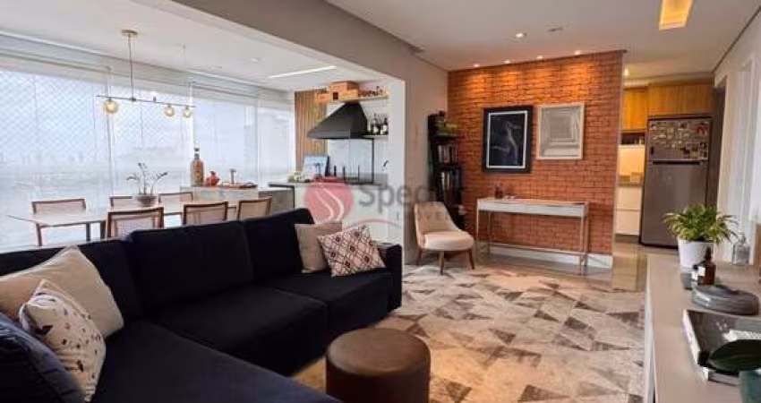 Apartamento lindo no Tatuapé, 92 metros, 2 suítes, varanda gourmet, 3 vagas de garagem.
