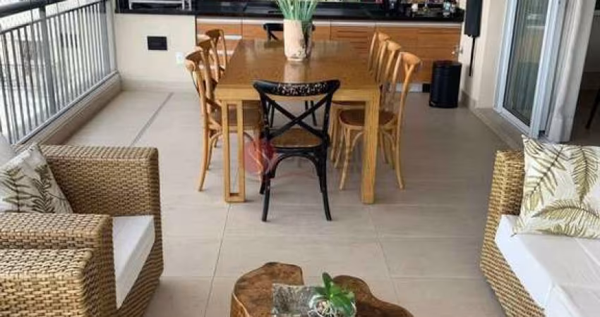 Apartamento a venda com varanda gourmet, 3 suítes no Tatuapé