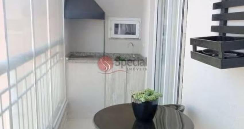 Apartamento  com varanda gourmet ,com 3 dormitórios, 73 m²- Tatuapé - São Paulo/SP