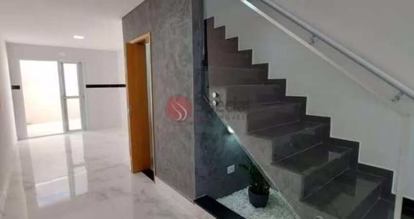 Sobrados novos à venda na Vila Ré, próximo ao Metrô, 3 quartos e  2 vagas de garagem.
