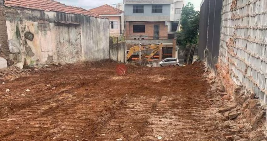 Terreno  no Tatuapé com 253 m² próximo ao Metrô Tatuapé, ideal para Studios