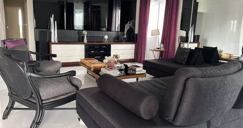 Apartamento no Jardim Anália Franco com 4 quartos e  6 vagas, varanda gourmet em frente Ceret.