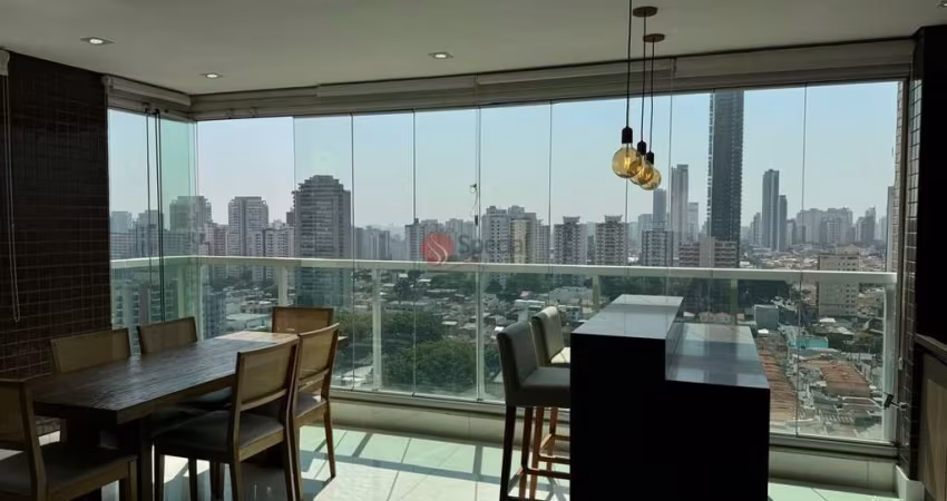 Apartamento no Tatuapé com3 quartos sendo 3 suítes e 4 vagas.