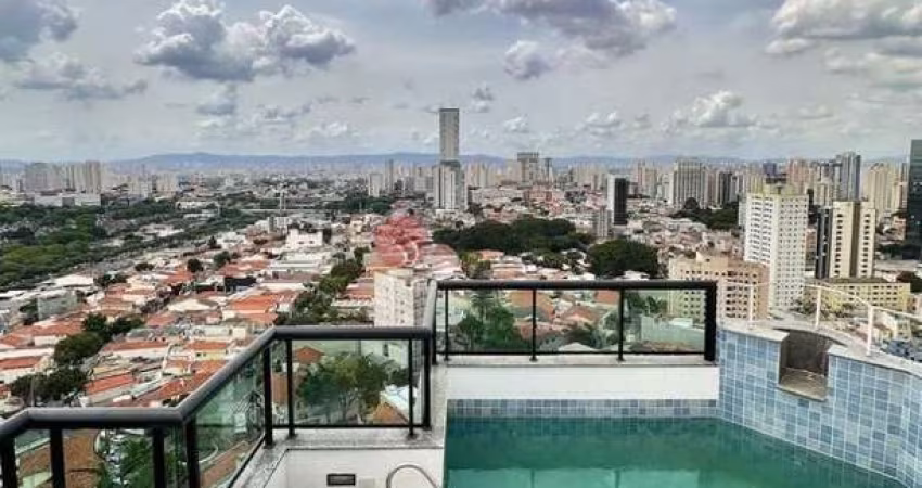 Cobertura com 5 vagas de garagem no Tatuapé