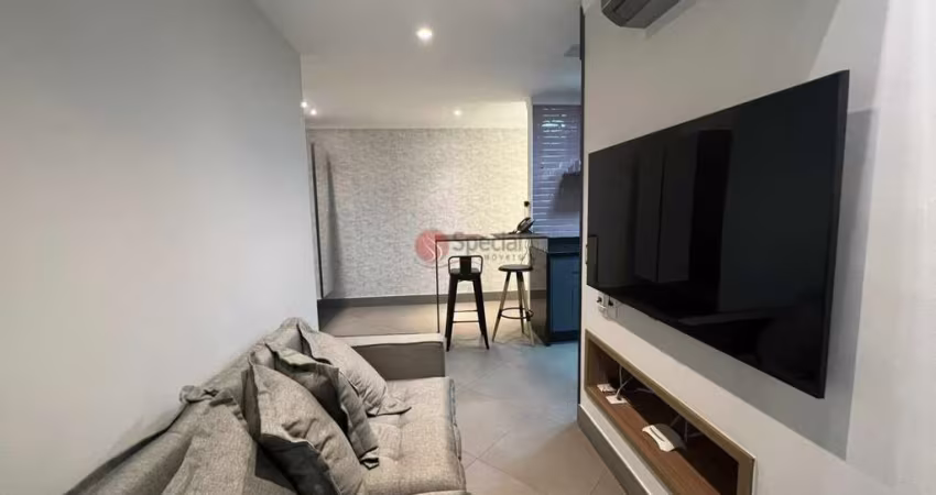 Apartamento mobiliado em frente ao Shopping  Anália Franco