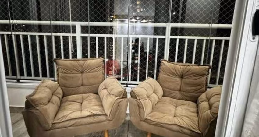 Apartamento para compra no Belém com 2 quartos, sacada e 1 vaga de garagem.