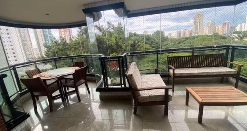 Apartamento de alto do Tatuapé com varanda gourmet, 3 suítes e 4 vagas