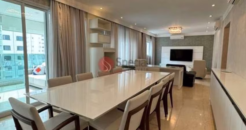 Apartamento 3 suítes para locação, mobiliado, 218 m² no Anália Franco - São Paulo/SP