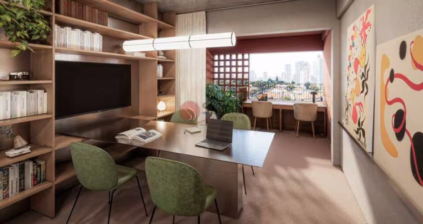 Studio à venda com 26m² no Tatuapé, de alto padrão.