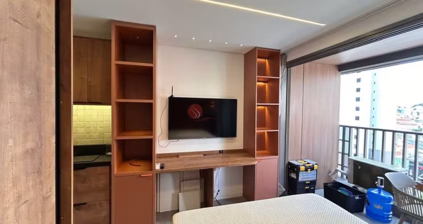 Studio para locação  padrão Porte, no Anália Franco, com 25 metros quadrados e um dormitório.