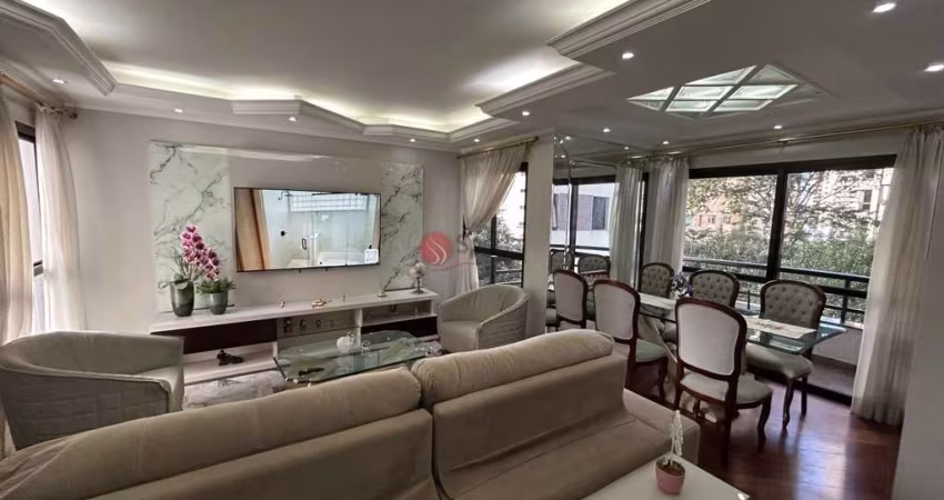 Apartamento no Anália Franco, 128,80 m², 3 quartos,  3 salas,  2 vagas de garagem, lazer completo