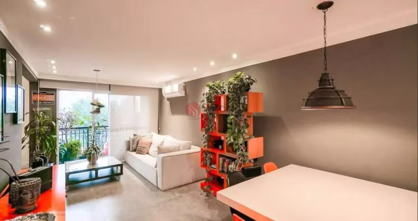 Apartamento no  Tatuapé com 102 metros,  2 suítes e 2 vagas
