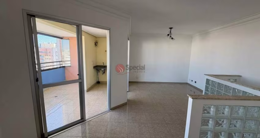 Cobertura duplex 3 dormitórios 1 suíte 2 vagas 137 metros .