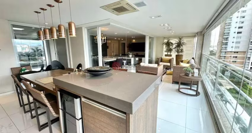 Apartamento 4 quartos 3 suítes 5 banheiros 4 vagas varanda tatuapé
