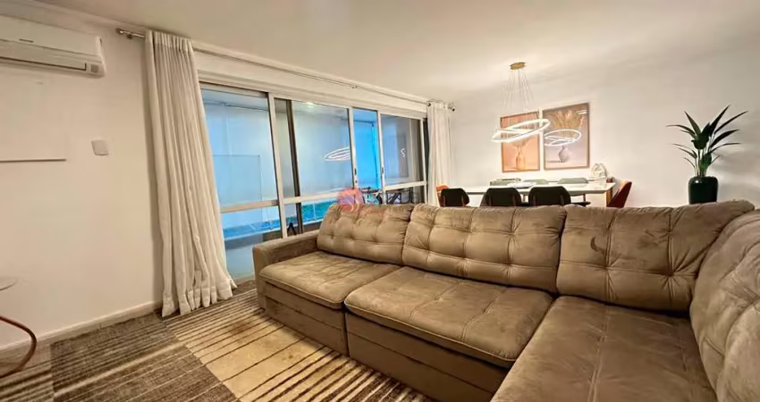 Apartamento duplex em pitangueiras mobiliado à venda, 3 quartos, 1 suíte, 1 vaga.