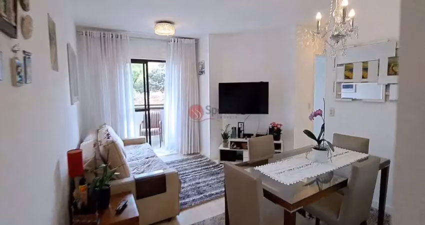 Apartamento à venda com 65 metros, 2 quartos e 2 vagas de garagem.