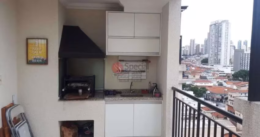 Cobertura a venda com 3 suítes, amplas salas, 3 vagas . 171 m² - tatuapé - são paulo/sp