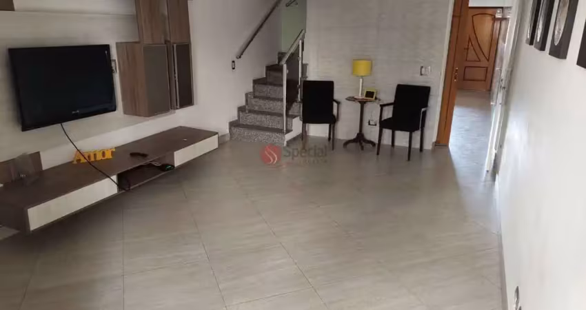 Sobrado na vila formosa mobiliado com 3 dormitórios e 3 vagas, com 155 m² .