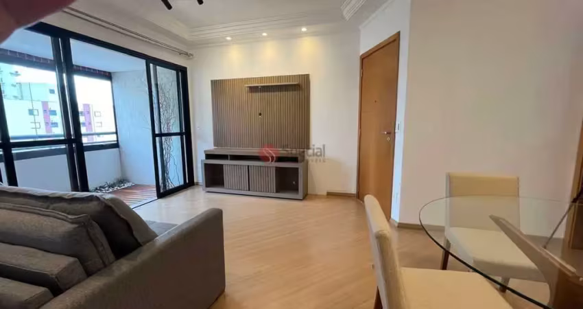 Apartamento mobiliado no tatuapé de 3 dormitórios sendo 2 suítes, 2 vagas.