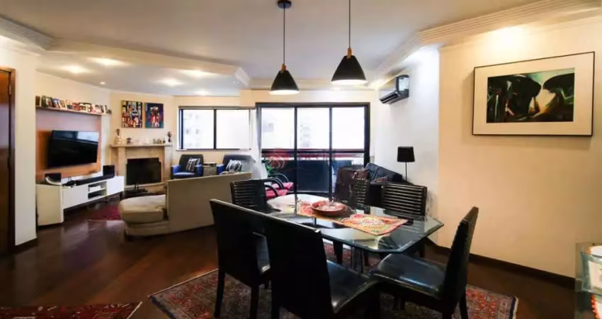Apartamento com 142m², 4 dormitorios, sendo 3 suítes no itaim bibi/sp