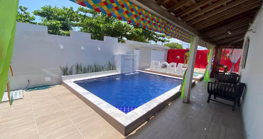 Oportunidade única! Casa de praia pé na areia em são jose da coroa grande