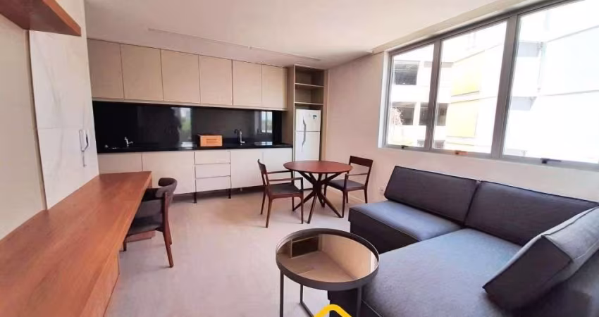 Apartamento com 1 quarto para alugar, 32 m² - Buritis - Belo Horizonte/MG