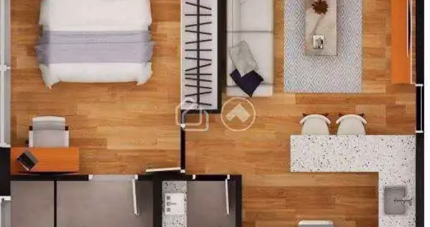 Apartamento com 1 quarto à venda na Rua Dom Lúcio Antunes, Coração Eucarístico, Belo Horizonte