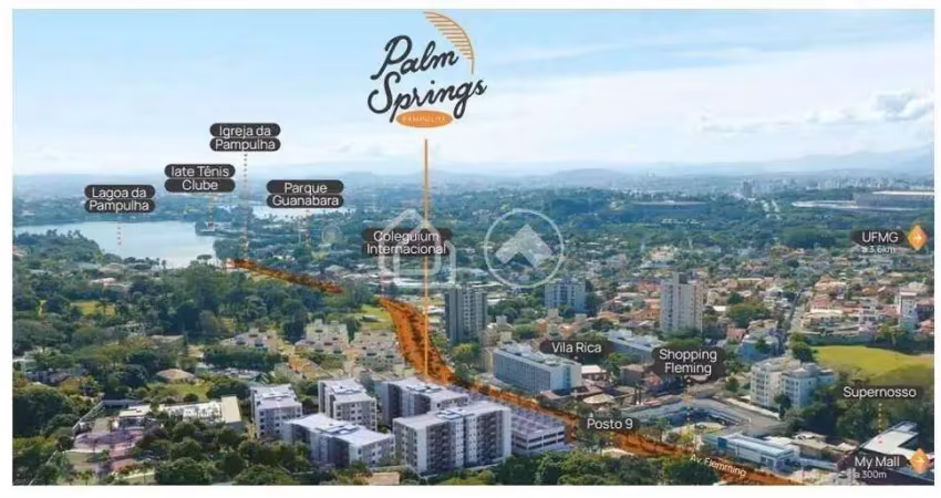 Apartamento com 3 quartos à venda na Avenida Fleming, Ouro Preto, Belo Horizonte