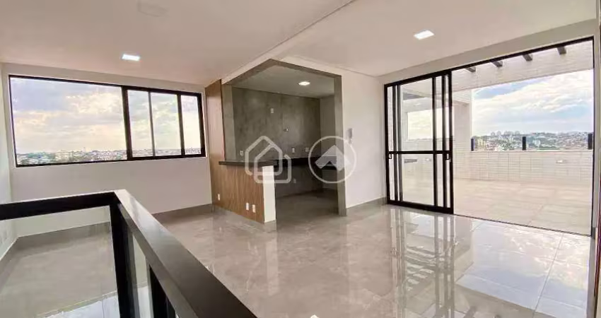 Cobertura à venda, 4 quartos, 2 suítes, 4 vagas, planalto - belo horizonte