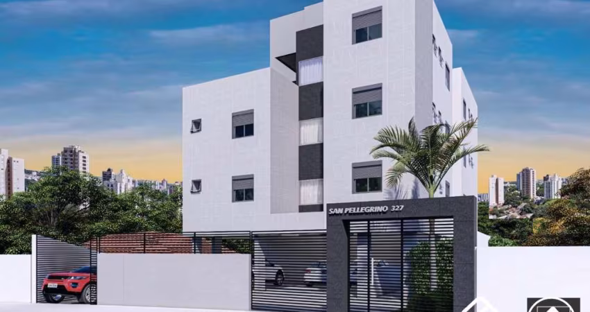 Apartamento com 1 quarto à venda na Rua Cônsul Walter, 327, Buritis, Belo Horizonte
