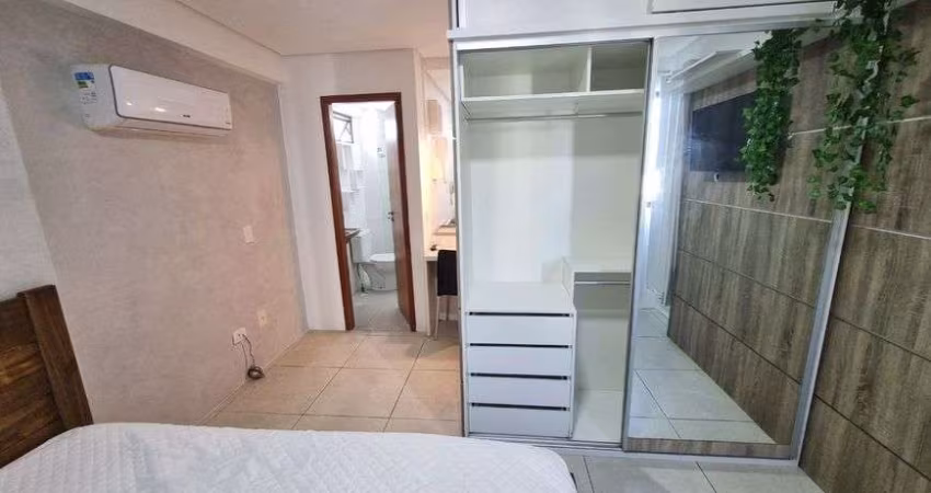 Apto mobiliado e equipado de 1 quarto no coração de Boa Viagem ao lado do shopping.