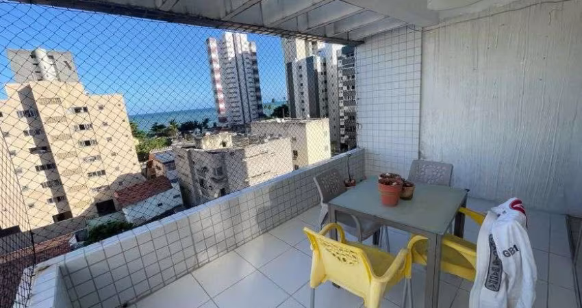 Apto duplex 176m2, nascente, ventilado, bem localizado e com doc regular, 5 qtos 1 ste, 1 vaga.