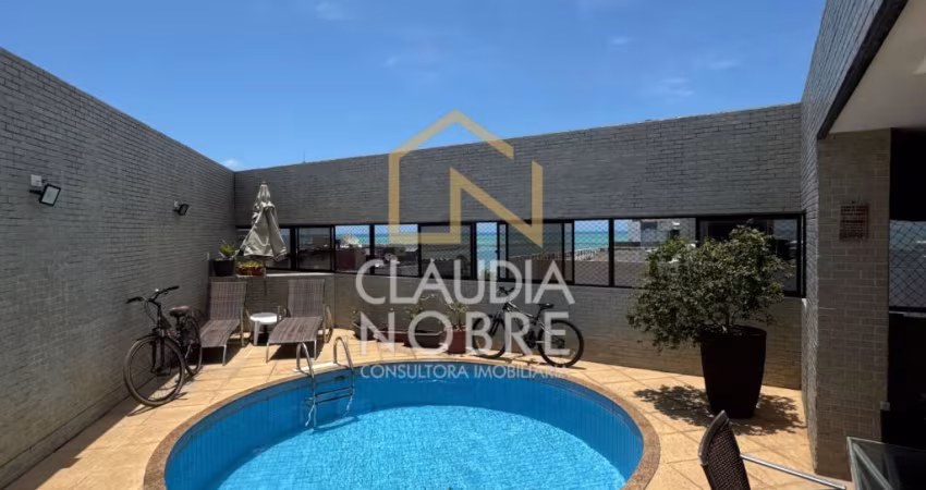 Cobertura duplex com vista para o mar da Ponta Verde - 450m2