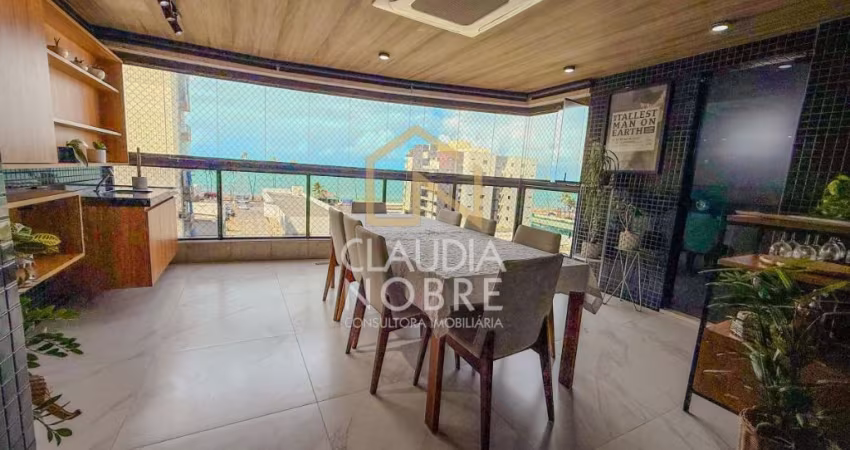 Vista Mar na Jatiúca – 211m², 4 Suítes e Sofisticação em Cada Detalhe - Maceió - AL